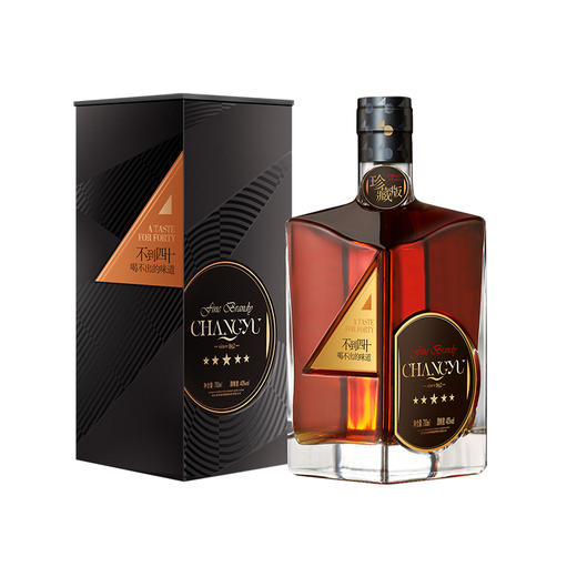 [洋酒]张裕珍藏版金奖五星白兰地40度700ml不到四十喝不出的味道洋酒 商品图4