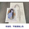 【有步骤、大彩图】盘虎杰工笔画白描底稿现代人物小品《恋青丝》初学者临摹人物线稿HJ41 商品缩略图2