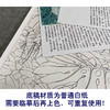 【有步骤、大彩图】李晓明工笔画白描底稿斗方《白鹇龟背竹》初学者高清打印稿KB27 商品缩略图3