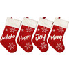 【圣诞袜子】-圣诞毛绒袜子圣诞节装饰品 商品缩略图3