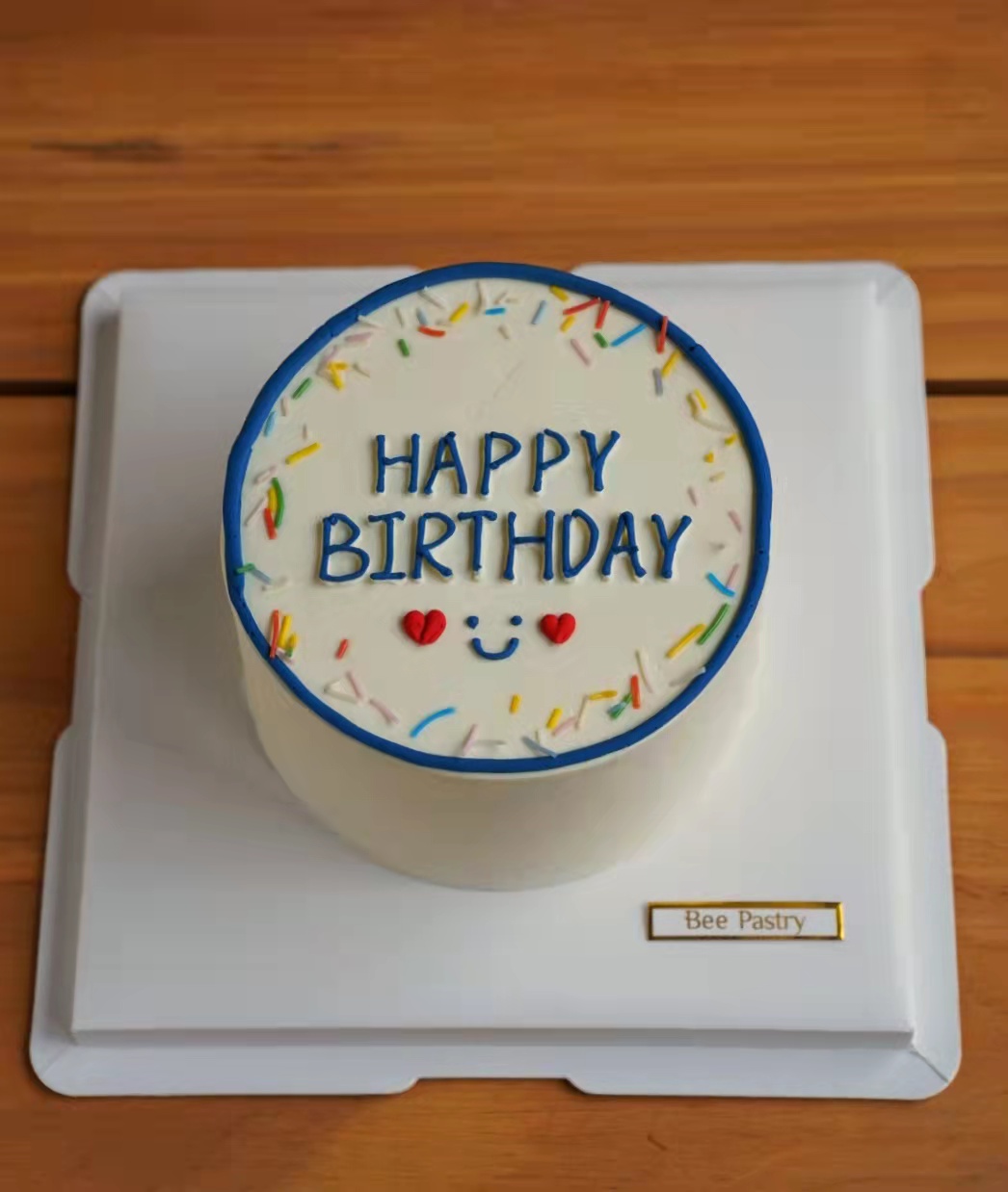 简约生日快乐  n o