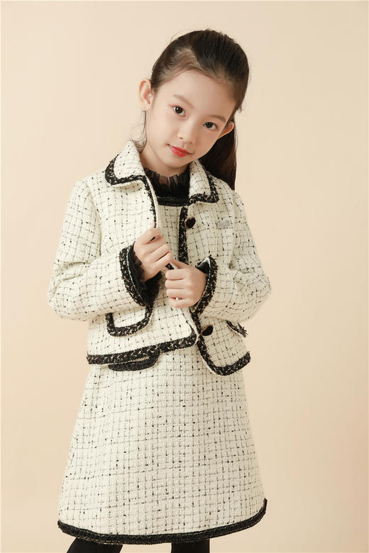 非质量问题不退换哦~pureshare蓬纱馆编织星光连衣裙公主裙女童连衣裙秋冬 商品图5