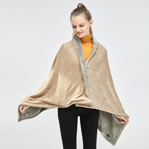 零界纤维 Zeroray 智能温控发热盖毯办公室取暖冬季被窝暖身毛毯 商品图1