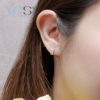 几何半圆冷淡风银925耳钉 商品缩略图3