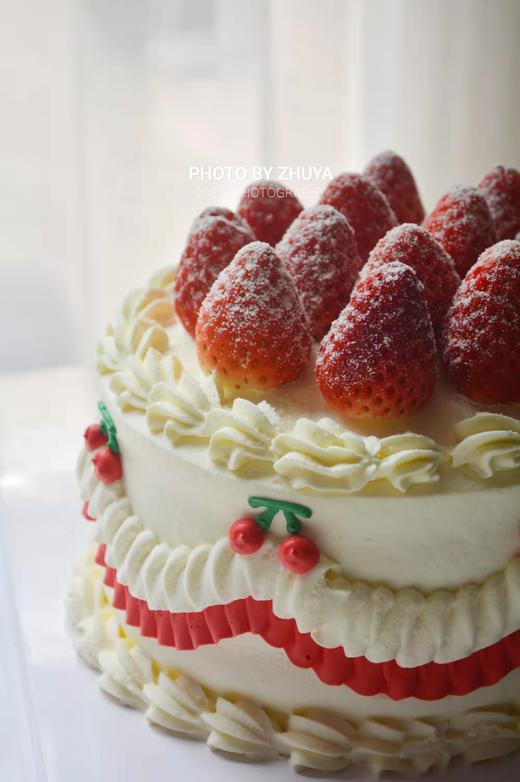 复古草莓蛋糕 商品图2