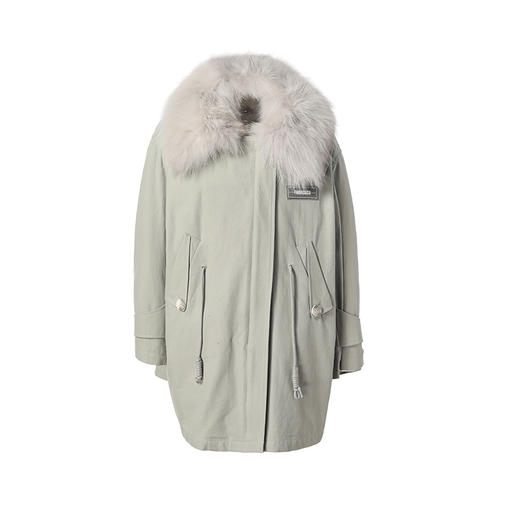 famecoco范可儿羽绒服白鸭绒内胆外套冬装F218AD009 商品图5