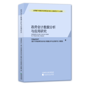 政府会计数据分析与应用研究