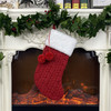 【圣诞装饰】-圣诞针织袜子礼物袋 商品缩略图2