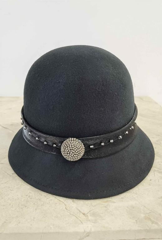 2F紫兰—伊点羊毛帽 商品图0