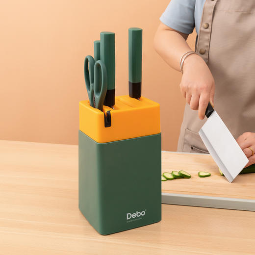 Debo德铂克拉米高颜值厨房套装刀六件套 商品图2