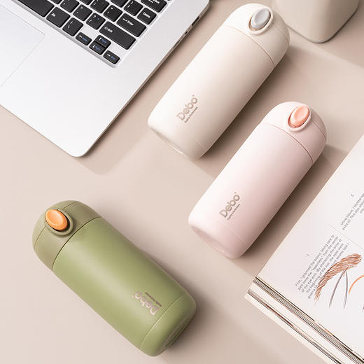 Debo德铂克罗斯316不锈钢保温杯弹跳杯 商品图6