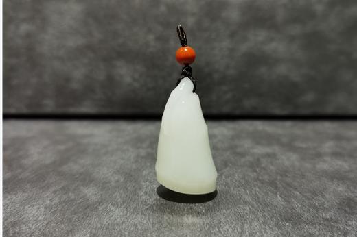 【御珠宫坊】羊脂白玉竹节挂件 商品图0