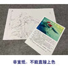 【有步骤、大彩图】李晓明工笔画白描底稿小品《红掌写生图》初学者临摹花鸟线稿KB12 商品缩略图2