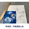 【有步骤、大彩图】李晓明工笔花鸟白描底稿斗方小品《玉兰黄鹂》初学者临摹高清打印稿KB25 商品缩略图2