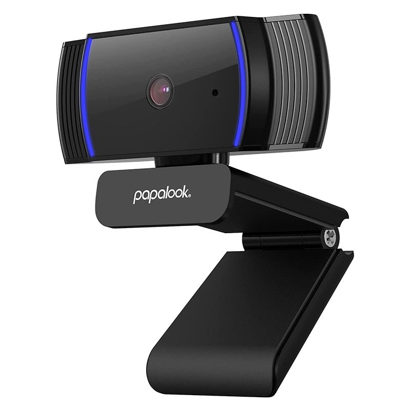Webcam 1080P Full HD, PAPALOOK AF925 Computer Camera with Microphone