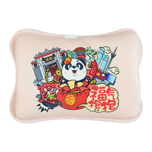 彩虹电热暖手宝（舒适增厚暖手套） 【粉色、蓝色】 商品图3
