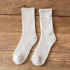 【5双装 毛圈加厚 持久锁温】袜子女秋冬季中筒袜加绒加厚保暖纯色女袜长筒高橡筋毛圈袜堆堆袜 商品缩略图9