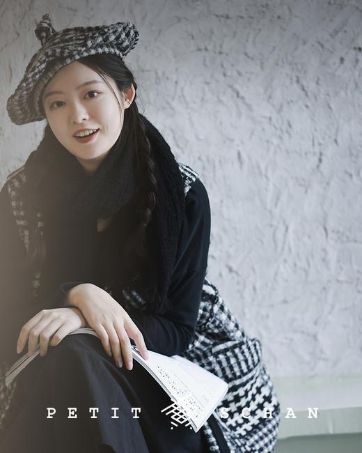 PETIT SCHAN小闪 #032 Tiny bud 小荷尖尖 日本进口纯羊毛面料设计款法式画家帽 商品图4