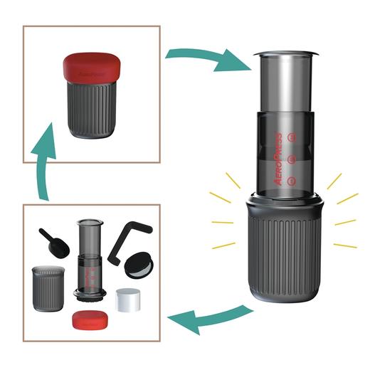 现货新款美国第5代爱乐压GO aeropress go 便携手冲咖啡壶法压壶套装 商品图4