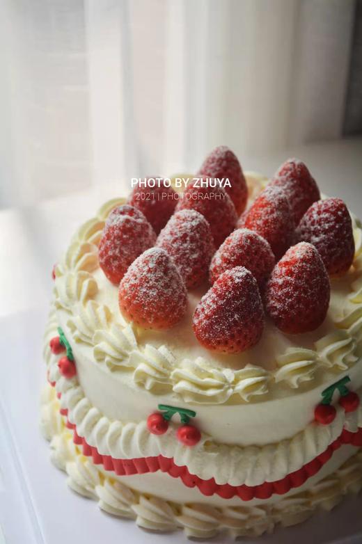 复古草莓蛋糕 商品图3