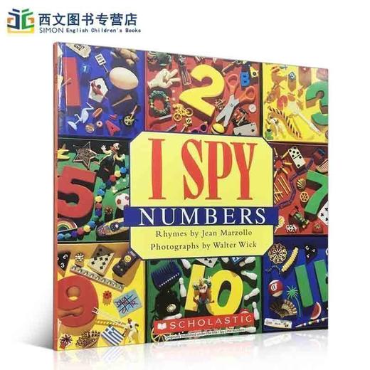 英文原版绘本 I Spy Animals / Letters /Numbers 动物 / 字母 / 数字 视觉大发现 美国英语益智游戏书 商品图3