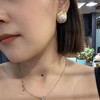 北京仓｜KJL-肯豆 同款-珍珠 纽扣  耳钉［美国设计师］ 商品缩略图6