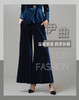 YIQU|“温馨浪漫”阔腿西裤（丝绒蓝）P 商品缩略图7