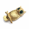 北京仓｜KJL-Crystal Owl-猫头鹰 水晶 胸针［美国设计师］ 商品缩略图4