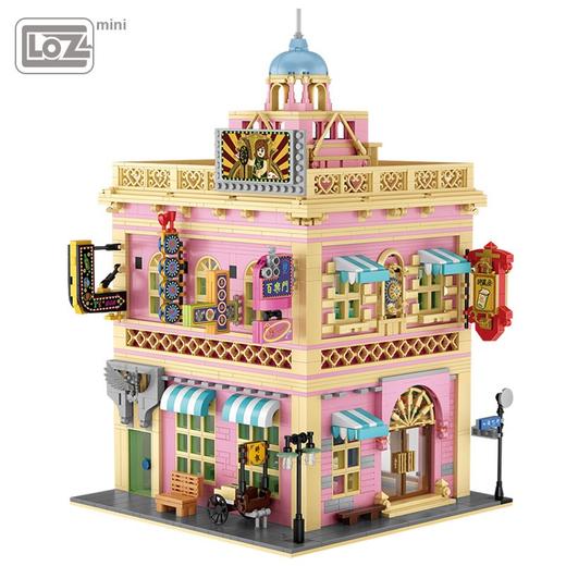 LOZ积木 1040  砖石酒吧街 商品图1