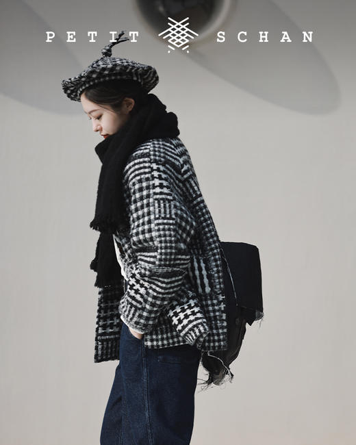 PETIT SCHAN小闪 #032 Tiny bud 小荷尖尖 日本进口纯羊毛面料设计款法式画家帽 商品图6