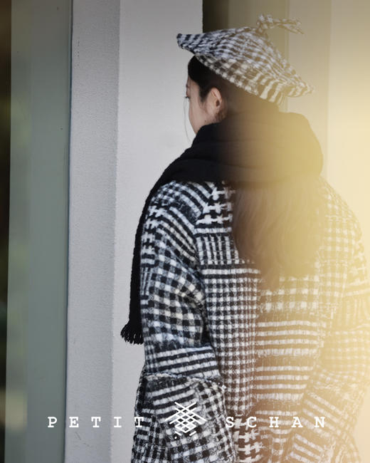 PETIT SCHAN小闪 #032 Tiny bud 小荷尖尖 日本进口纯羊毛面料设计款法式画家帽 商品图9