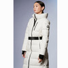 MOOSE KNUCKLES 长款带帽无毛领 女士羽绒服 白色 M31LP219 891 商品缩略图0