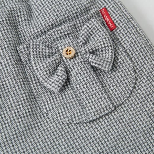 丽婴房-童衣类（冬）E1长裤\吊带裤9_银灰 商品图1