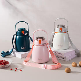 Debo德铂艾薇304不锈钢保温杯潮流爆款大肚杯