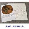 【有步骤、大彩图】李晓明工笔画白描底稿圆形小品《临宋葡萄草虫图》葡萄蜻蜓临摹勾线花鸟线稿KC11 商品缩略图2