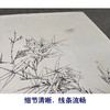 【有步骤、大彩图】李晓明工笔画白描底稿《意临宋人竹虫图轴》翠竹初学者临摹花鸟线稿KC23 商品缩略图4