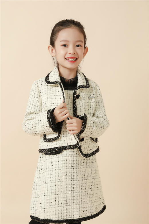 非质量问题不退换哦~pureshare蓬纱馆编织星光连衣裙公主裙女童连衣裙秋冬 商品图6