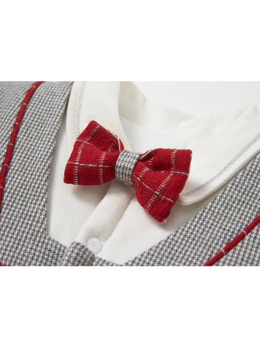 丽婴房-童衣类（冬）E1连身装\游戏裤9_银灰 商品图2