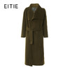 EITIE爱特爱女装冬季新款气质翻领显瘦纯羊毛大衣双面呢外套6014714 商品缩略图5