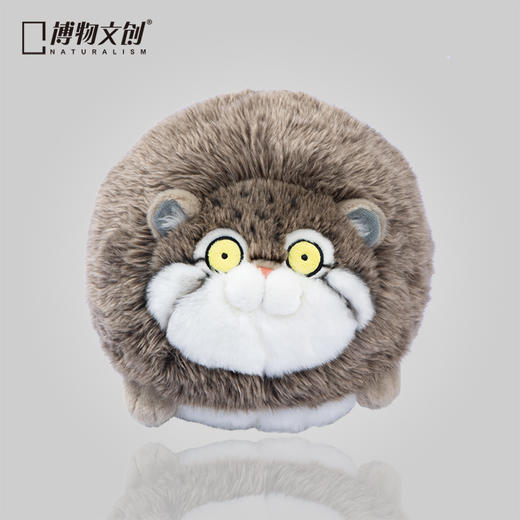 博物文创 兔狲圆宝毛绒玩具公仔新年圣诞节节日礼物午睡可爱 商品图4