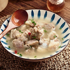 【原切羊排 肉质鲜嫩】双实清炖羊排罐头 500g 清真熟食 呼伦贝尔特产 草原散养羔羊 延续传统老味道