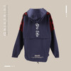 E19F41MWJ081拼色字母印花帽衫梭织夹克 商品缩略图1