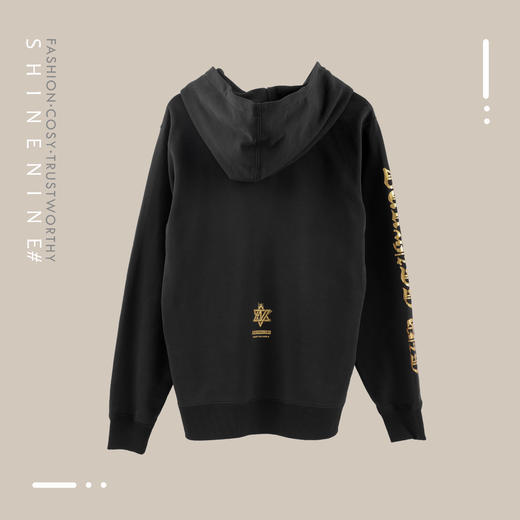 E19W51MKD099咆哮虎面帽衫套头卫衣 商品图1