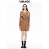 VIMAGE纬漫纪冬季新款气质复古大衣V1614202 商品缩略图5