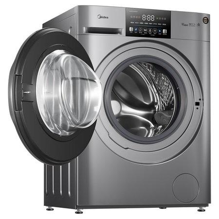美的（Midea）MD100T10WDQCY巴赫银 10公斤 滚筒洗干一体机 商品图4