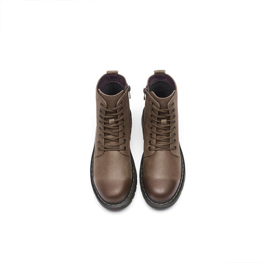 西村2021年新专柜同款英伦百搭潮流男靴休闲靴高帮马丁靴男鞋X11DU43551 商品图4