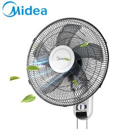 美的 Midea FWA40YA壁扇壁挂式电风扇双线开关工业家用商用办公室客厅卧室风扇强风（线下同款）