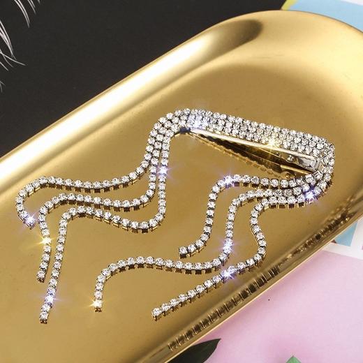 刘诗诗同款流苏发夹女侧边发卡气质刘海鸭嘴夹仙气感夹子头饰 商品图4