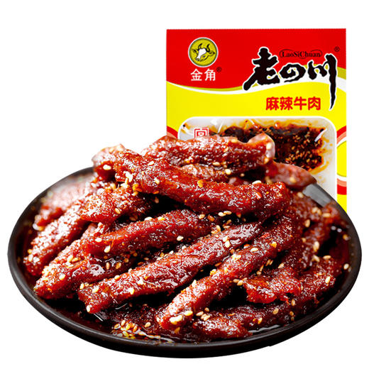 老四川麻辣牛肉干60g（6901757301812） 商品图0