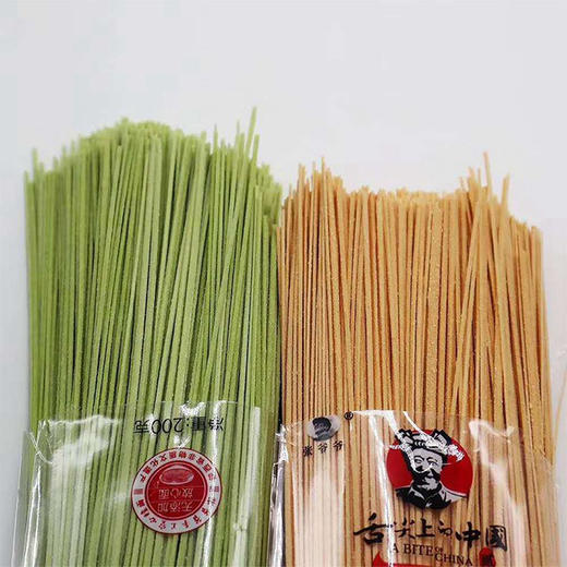 【张爷爷空心挂面】共8袋/盒，（原味200g*4袋+蔬菜200g*4袋，蔬菜包括菠菜、胡萝卜），非物质文化遗产 商品图4